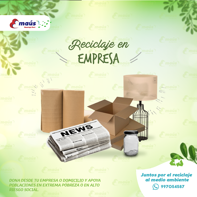 Reciclaje en empresa - Emaus Reciclaje Perú
