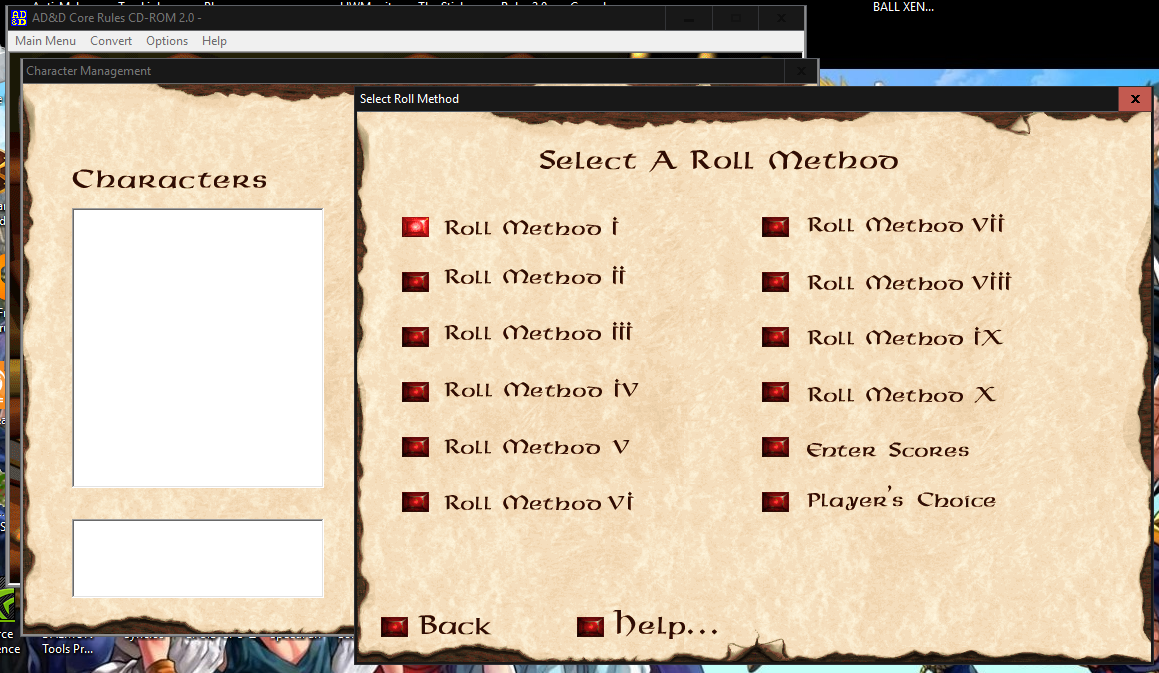 5 edition character generator