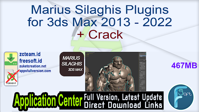 Marius Silaghis Plugins for 3ds Max 2013 - 2022 + Crack_ ZcTeam.id