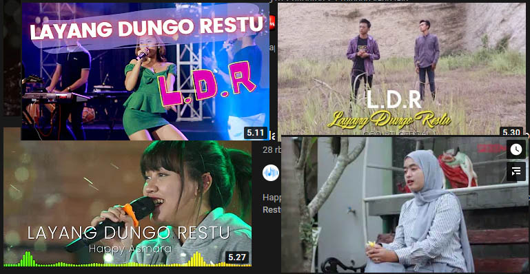 Lagu Ldr Layang Donga Restu Makna Lirik Dan Terjemahan Wiihh Masih Ada Surat Cinta Ya