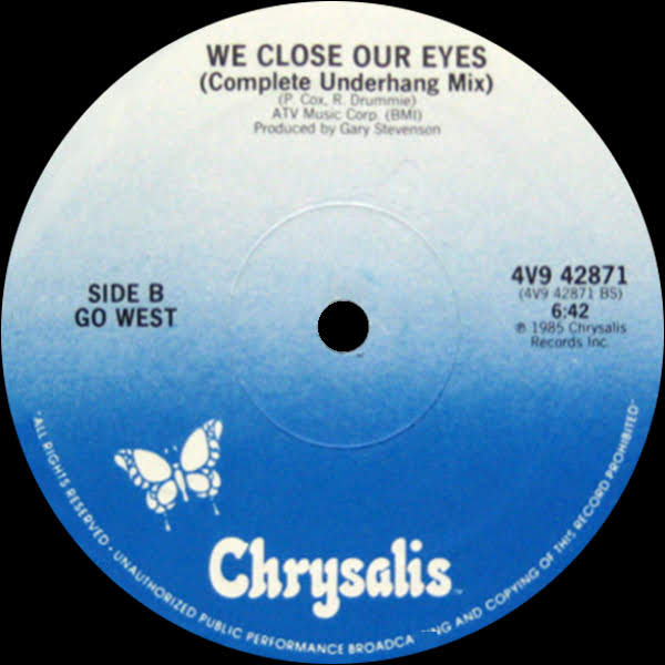 80sMusicReMixes We Close Our Eyes Underhang Mix) Go West