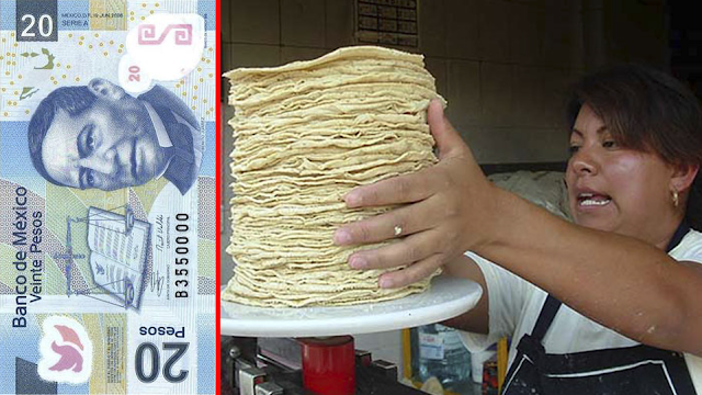 Se descontrola precio de la tortilla, con picos de hasta 20 pesos por kilo
