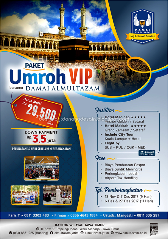 Contoh Desain Brosur Umroh dan Haji Contoh Desain Banner Contoh Desain Brosur Umroh dan Haji Contoh Desain Banner