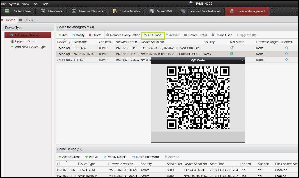 How to add a device to Guarding Vision from iVMS-4200