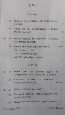 Economics 603 Question Paper 