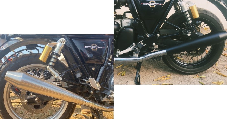 Royal Enfield Interceptor 650 | Continental GT 650 Custom Exhaust - way2speed Tapered Cone