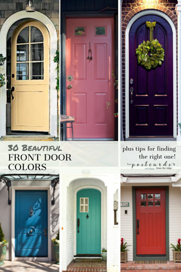 front door paint color ideas
