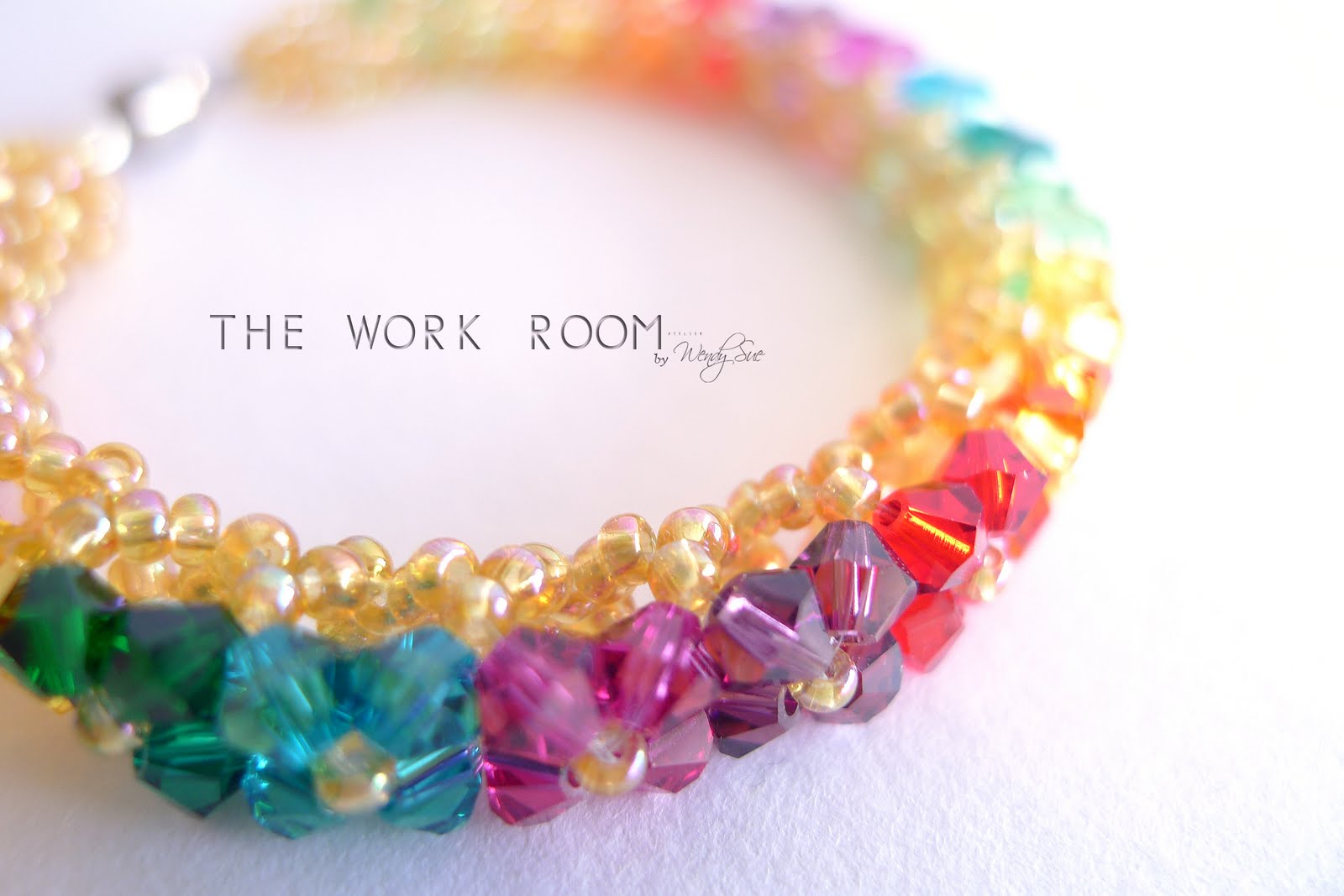 The Work Room TWR070 Rainbow Bangle Bracelet Tutorial