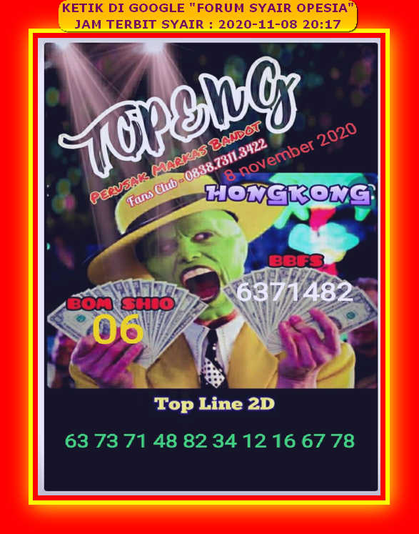 1 New Message Kode Syair Hongkong 8 November 2020 Forum Syair Togel Hongkong Singapura Sydney