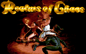 Realms of Chaos DOS title