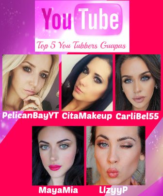 ... TOP 5 CHICAS GUAPAS DE YOU TUBE