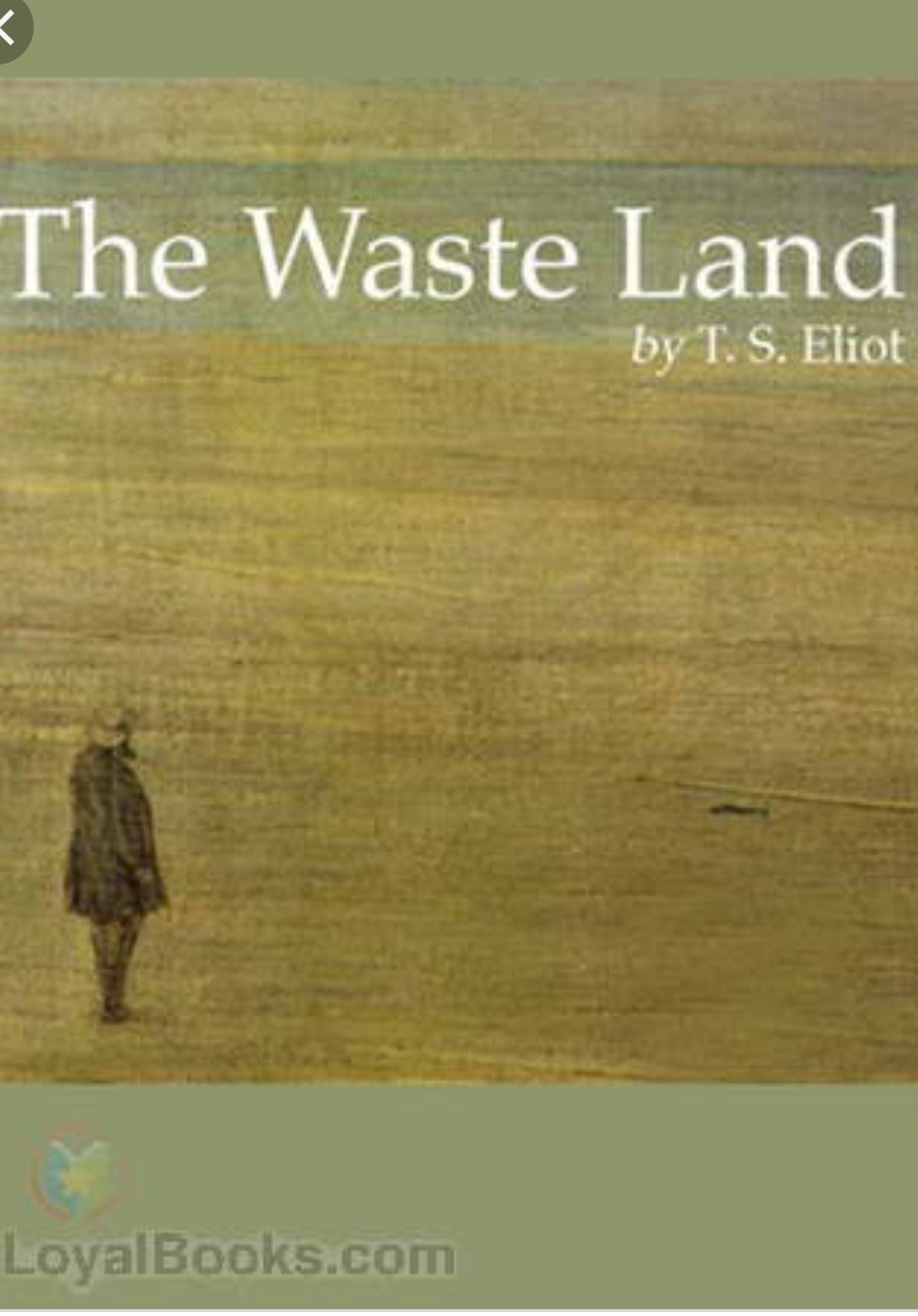 Полый человек книга. The waste Land by t.s. Eliot.