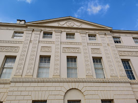 Detail of the south front, Kenwood (2019)