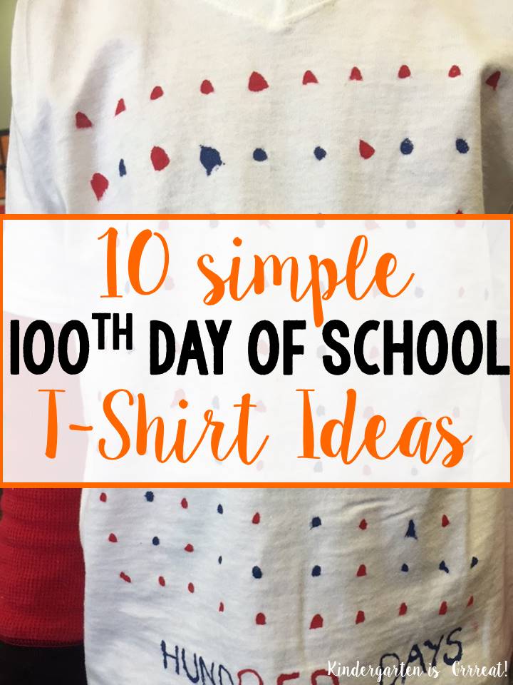 100th day of school dress up ideas