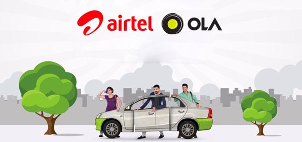 OLA adds Airtel Payment Bank digital services to its Payment options to its customers
