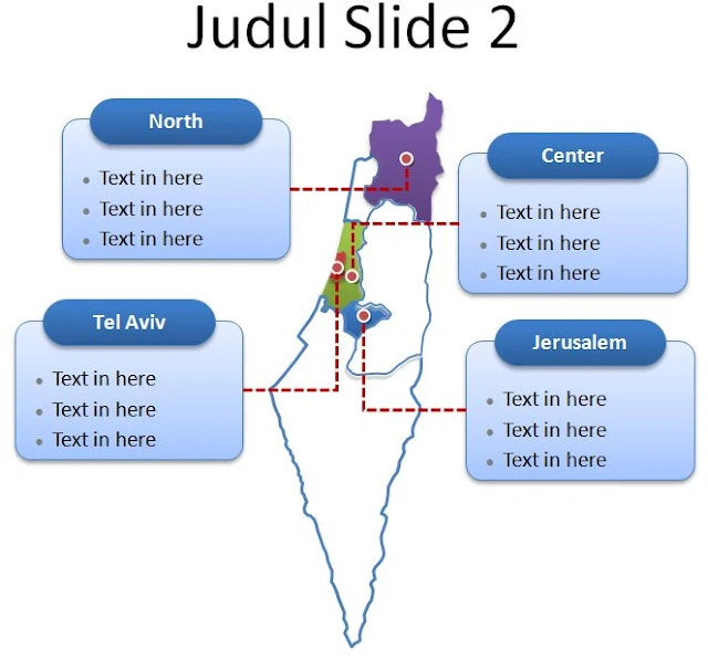 image: Slide 2 Template Powerpoint Peta Israel