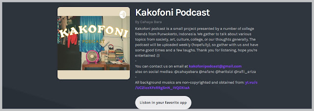 Kakofoni Podcast