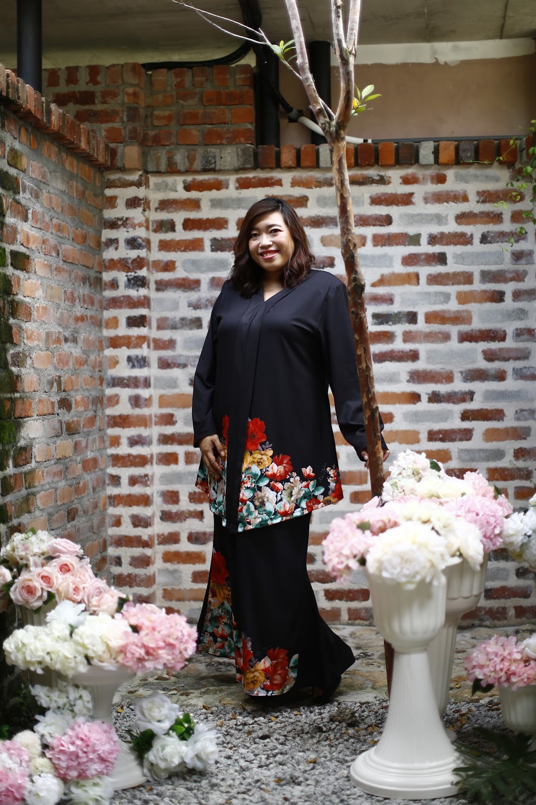 Baju Raya Trend Terkini Mis Claire Untuk Wanita Plus-size Malaysia