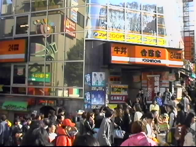 2000年頃の竹下通り入口