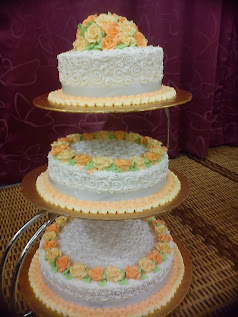 3 TIER WEDDING CAKE
