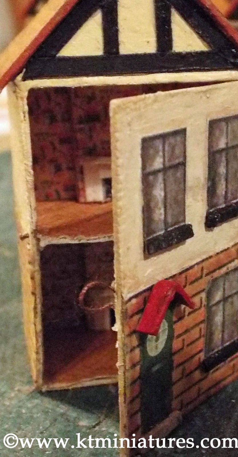 KT Miniatures Journal Some Teeny Dolls Houses In The Making...