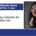 50+ Girl Attitude Status In Hindi For 2 Line » 2020 Amazing Collection For Attitude Girl