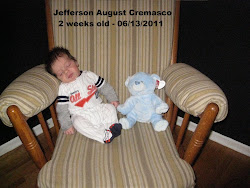 Jefferson 2 Weeks Old