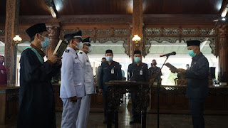 Lantik Petinggi, Bupati Jepara Ajak Mengendalikan Wabah Covid-19 1 IMG 20210603 WA0008