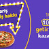 Getir Yemek 100 Kişiye 1000TL Hediye