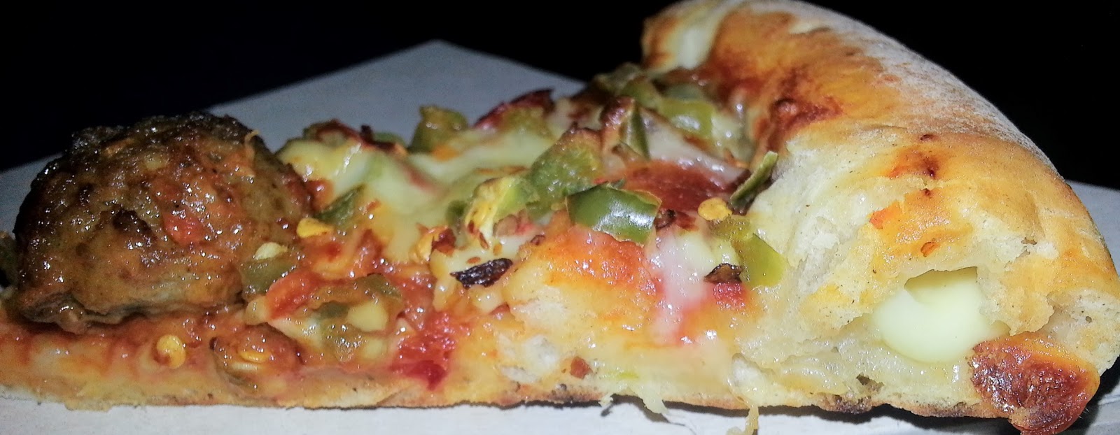 Stuffed Crust Spicy Meatball Pizza (Asda)