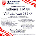 Indonesia Maju Virtual Run 575K+ • 2020