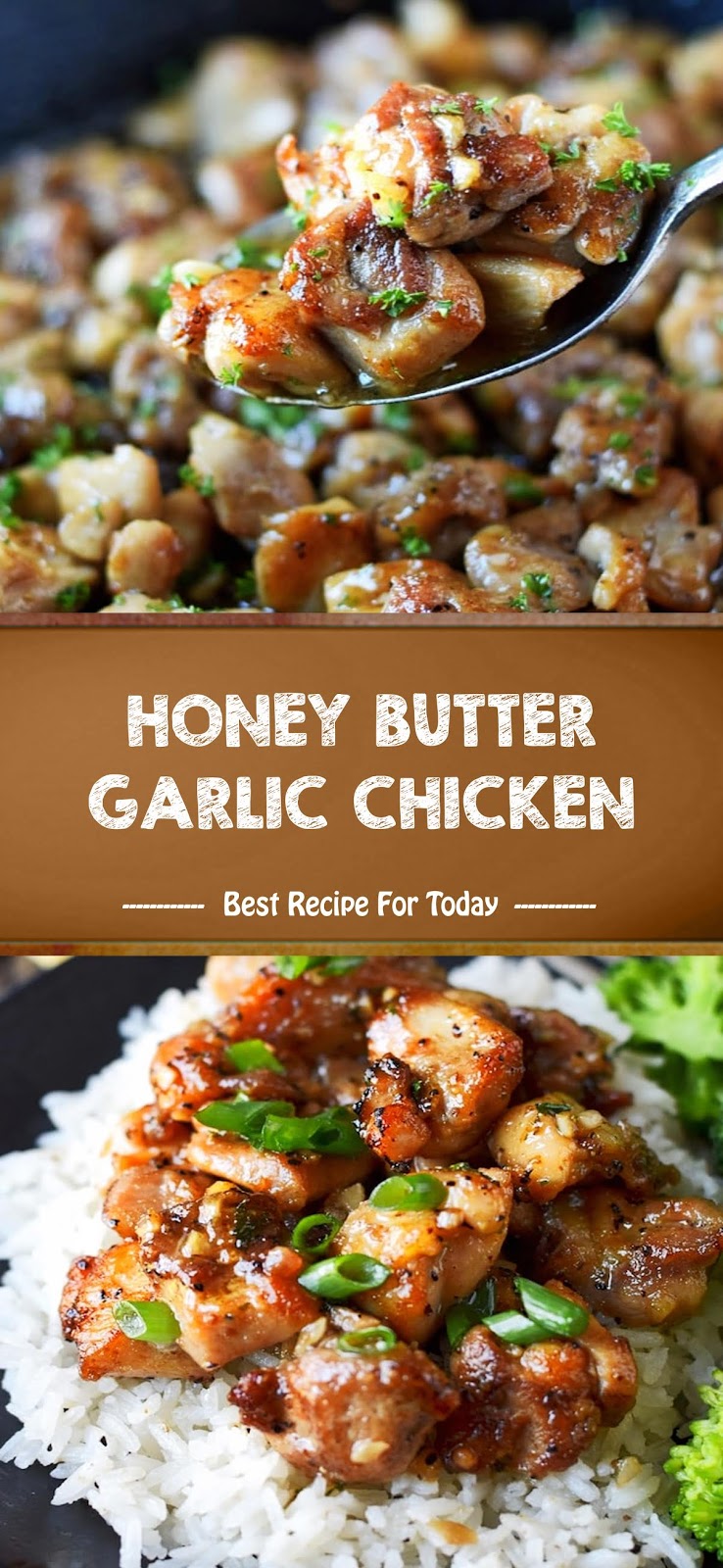 HONEY BUTTER GARLIC CHICKEN 3 SECONDS