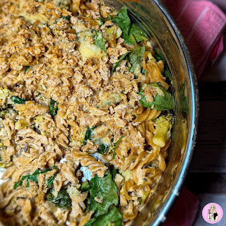 slimming world vegetarian recipe Creamy Spinach & Broccoli Pasta low syn