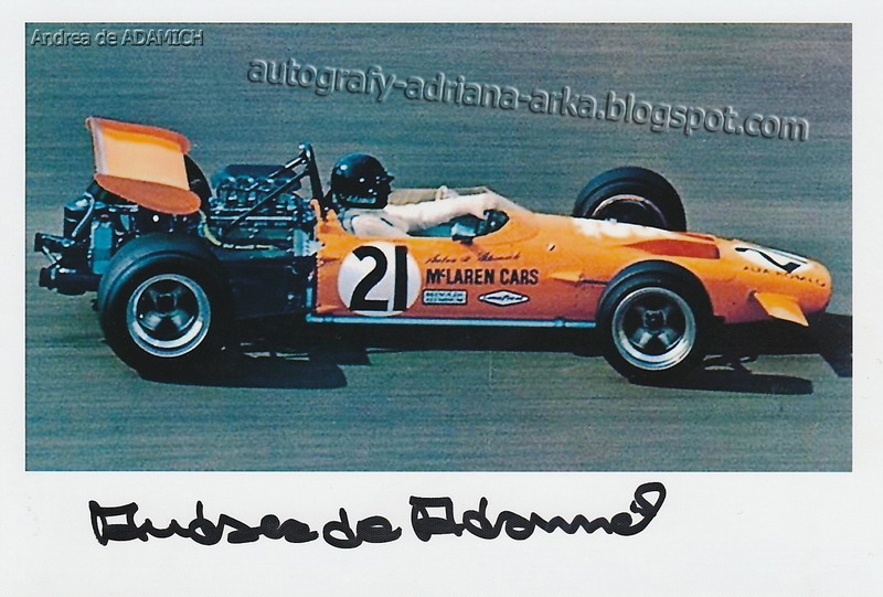 AutographsF1 Andrea de ADAMICH + Ernesto BRAMBILLA + Carlo FACETTI