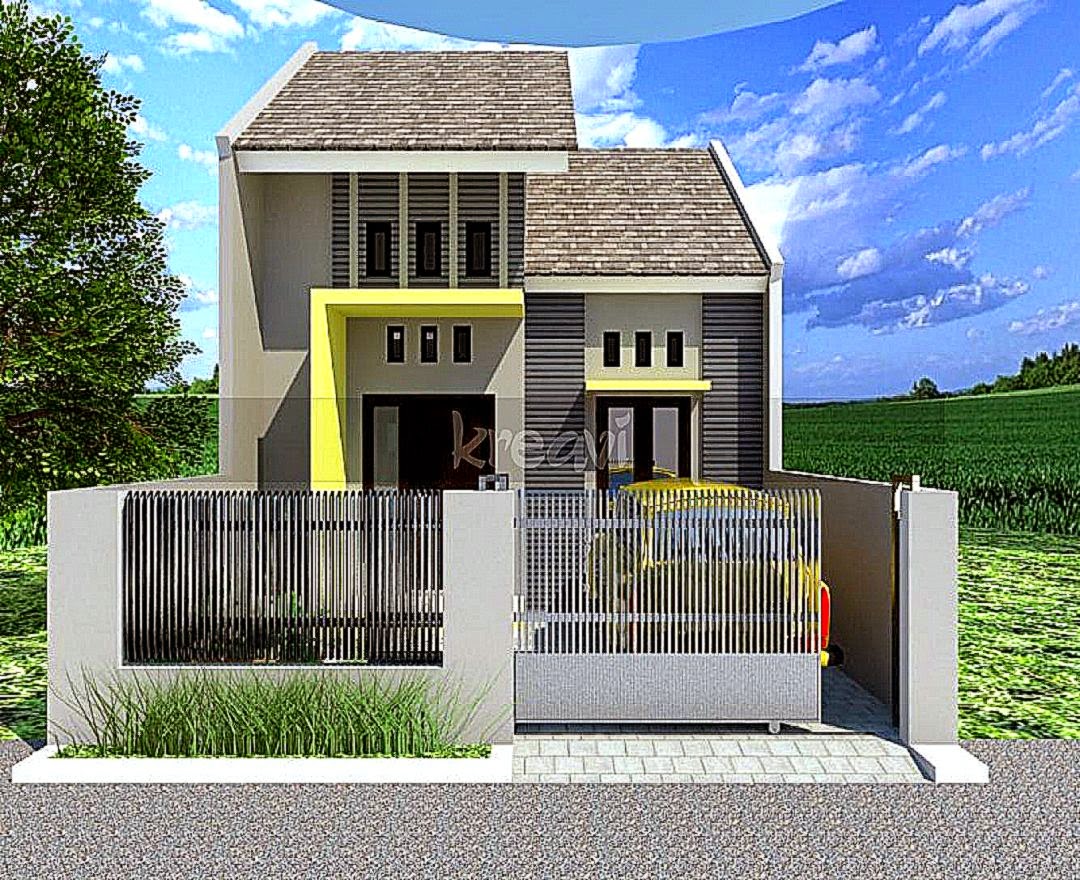 69 Desain Rumah  Minimalis  Bentuk L  Desain Rumah  