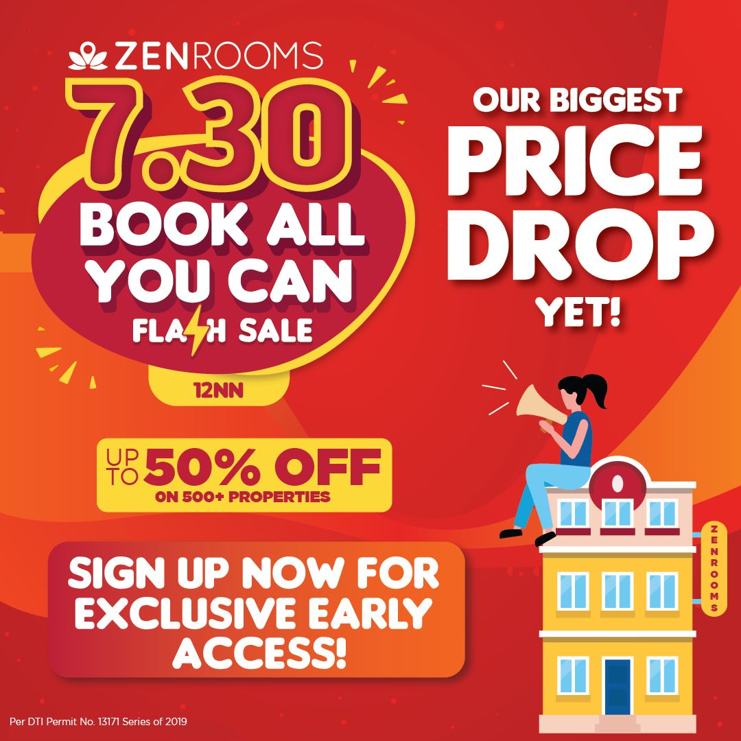 Get Ready For the ZEN Rooms “Book All You Can Flash Sale”