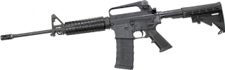 AR-15 assault rifle