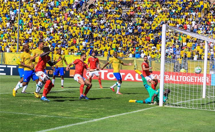 الأهلي يفوز أمام صن داونز الجنوب إفريقي في مباراة رد الإعتبار ببطولة افريقيا