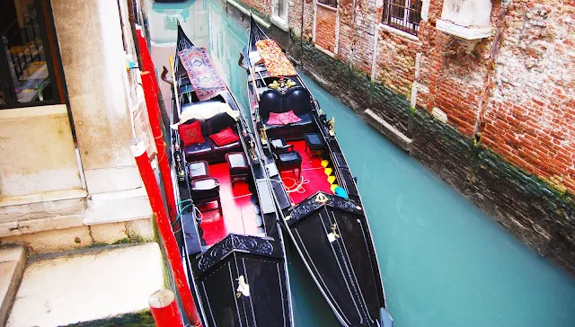 Góndolas en Venecia