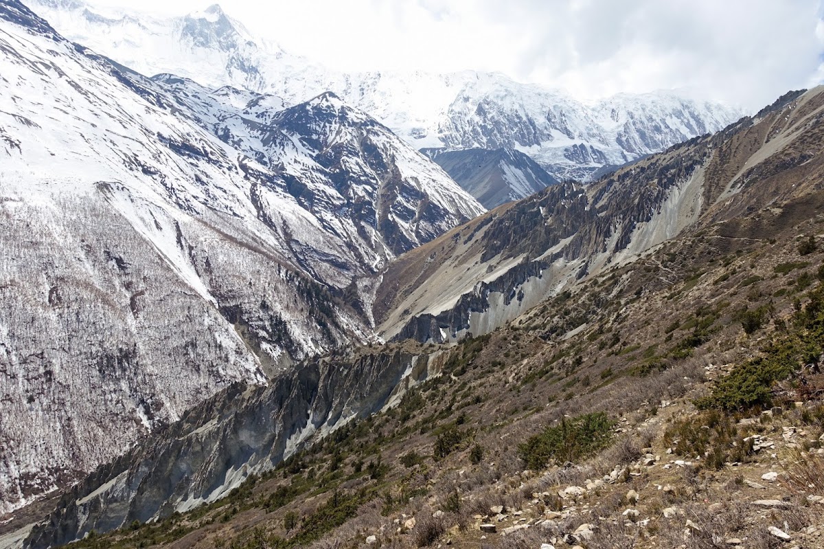 200км по красно-белым черточкам.. Around Annapurna. март-апрель 2017