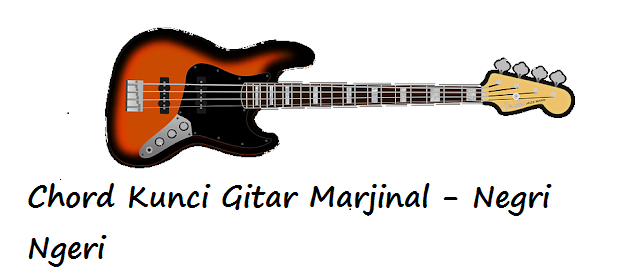 Chord Kunci Gitar Marjinal Negri Ngeri Calonpintar Com