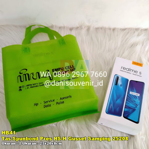 Tas Spunbond Pres HS-H Gusset Samping 25208