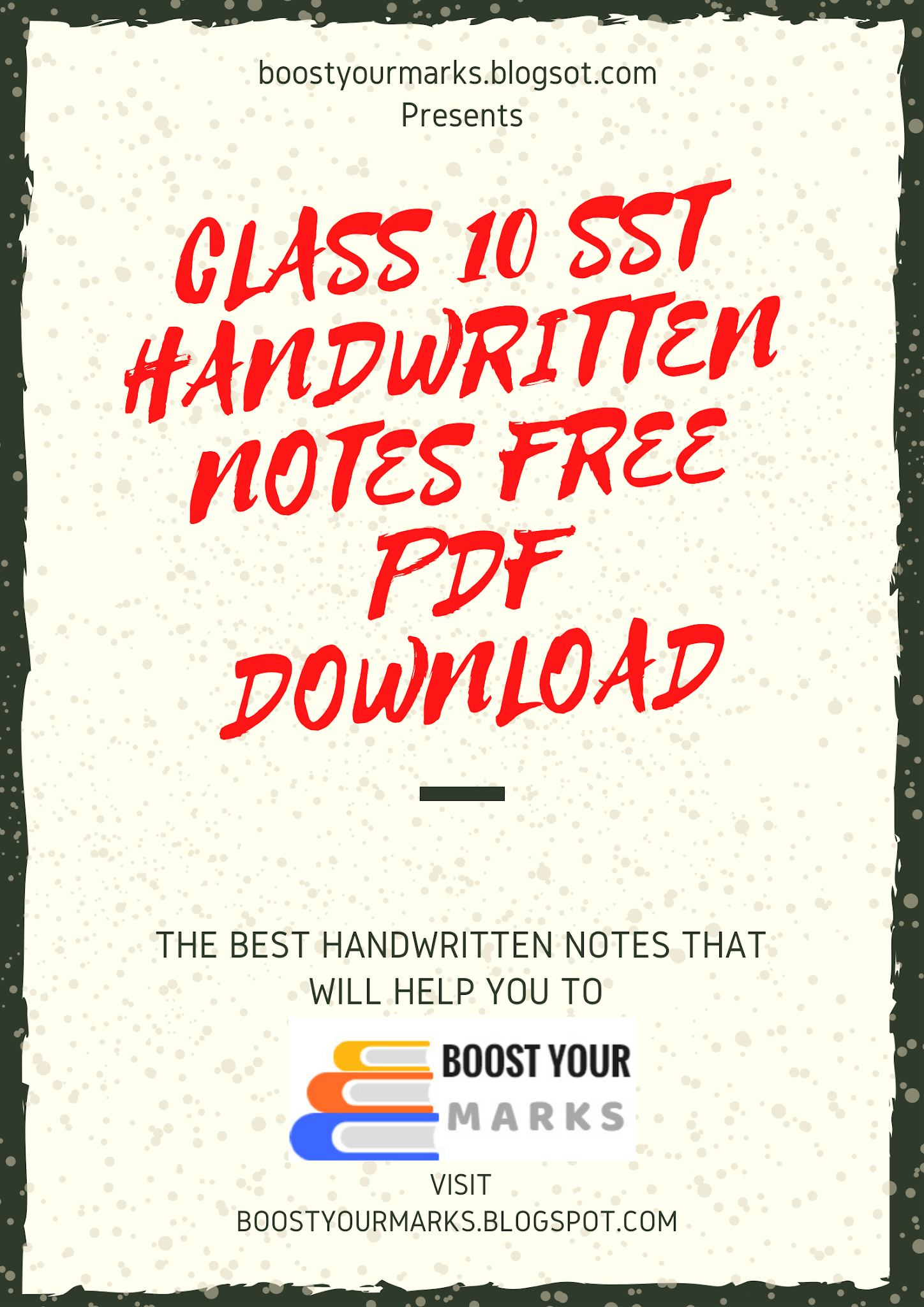 Class 10 Social Science Notes