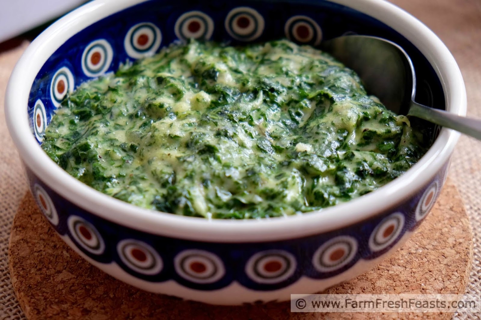 Farm Fresh Feasts: Simple Creamed Spinach from Scratch