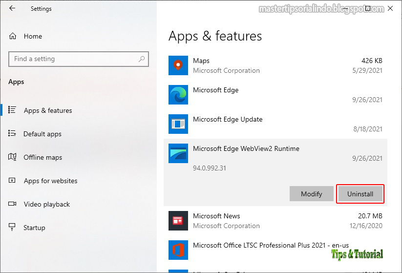 Apa itu microsoft edge webview2 runtime di windows 10 11