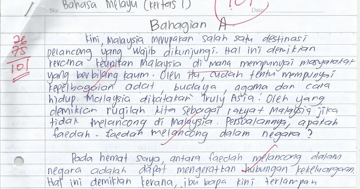 Contoh Soalan Karangan Rangsangan Spm - Persoalan n