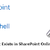 SharePoint Online: Check if List Exists using PowerShell