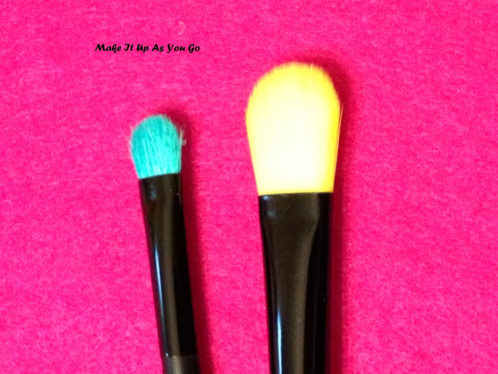 Make It Up As You Go Quickie Review Wet n Wild Brushes