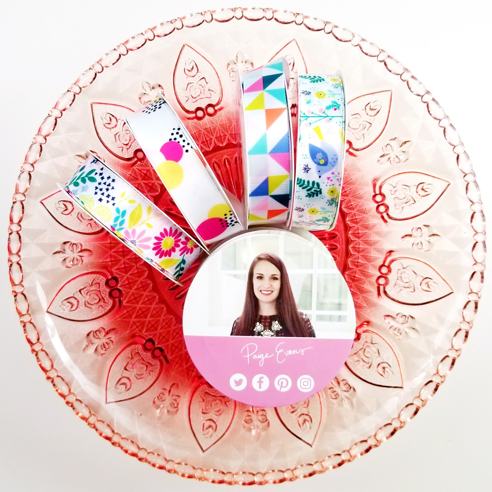 Hello Oslo Layout & Process Video Featuring Hobby Lobby Ribbon Paige