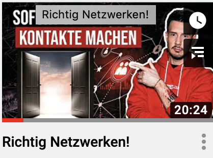 RICHTIG NETZWERKEN